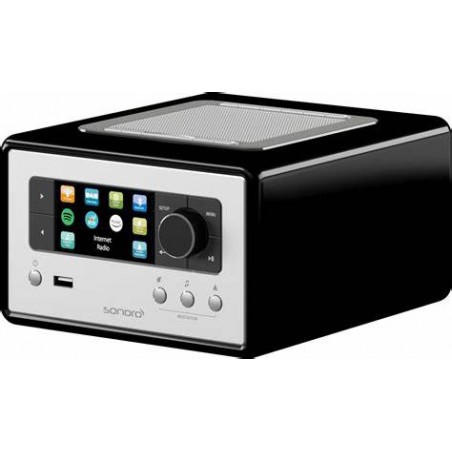 SONORO RELAX (Black (glossy) - silve)