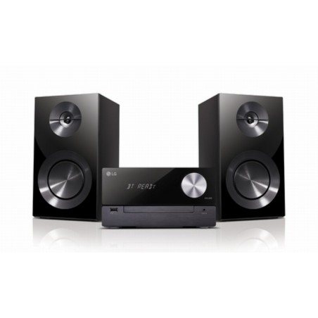 LG CM2460 Hi-Fi 100W RMS Bluetooth/MP3/USB/CD/FM (Preto)