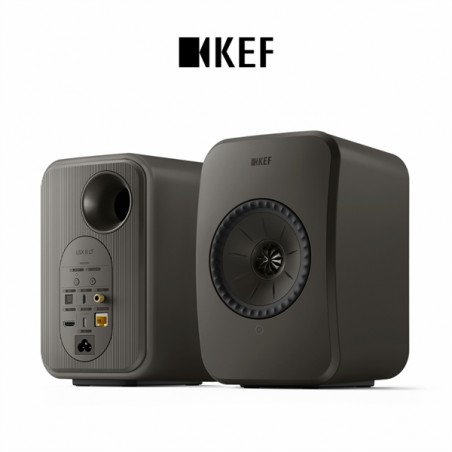 KEF LSX II LT  Colunas Wireless(Graphite Grey)