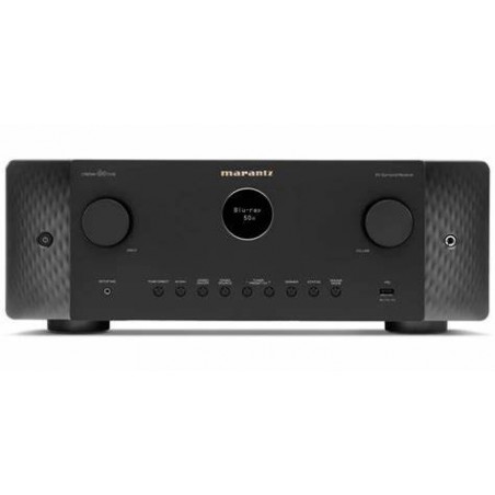 MARANTZ CINEMA 60/N1B RECEPTOR AV 8K DE 7.2 Canais Com Som 3D e HEOS