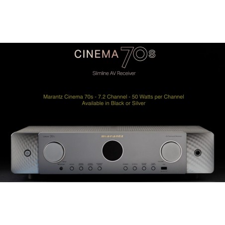 MARANTZ CINEMA 70s/N1SG RECEPTOR AV ULTRADELGADO 8K DE 7.2 CanaisComHEOS