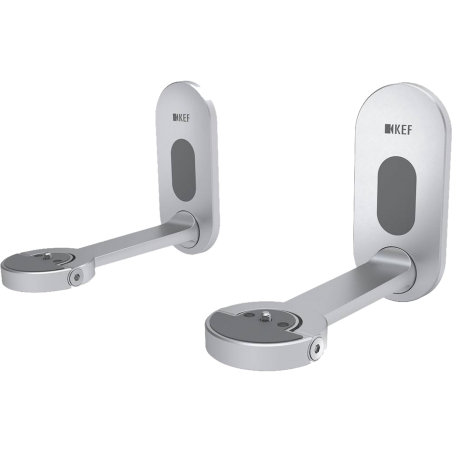 KEF B1 LSX Suporte Parede Par (Silver)